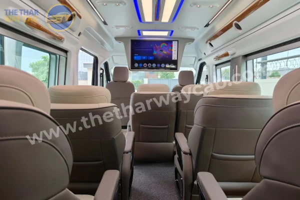 13 Seater Urbania Van on Rent in Delhi