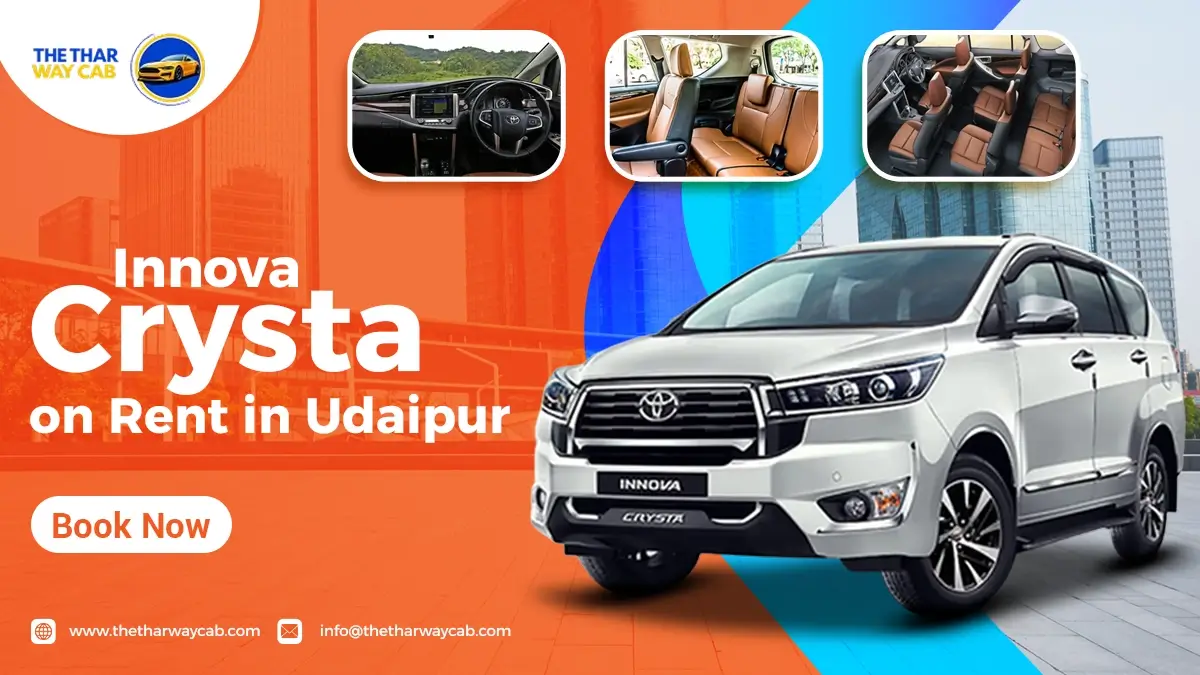 Innova Crysta on Rent in Udaipur