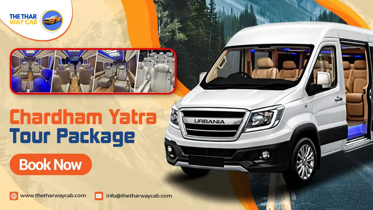 Jodhpur to Chardham Yatra by Urbania Van