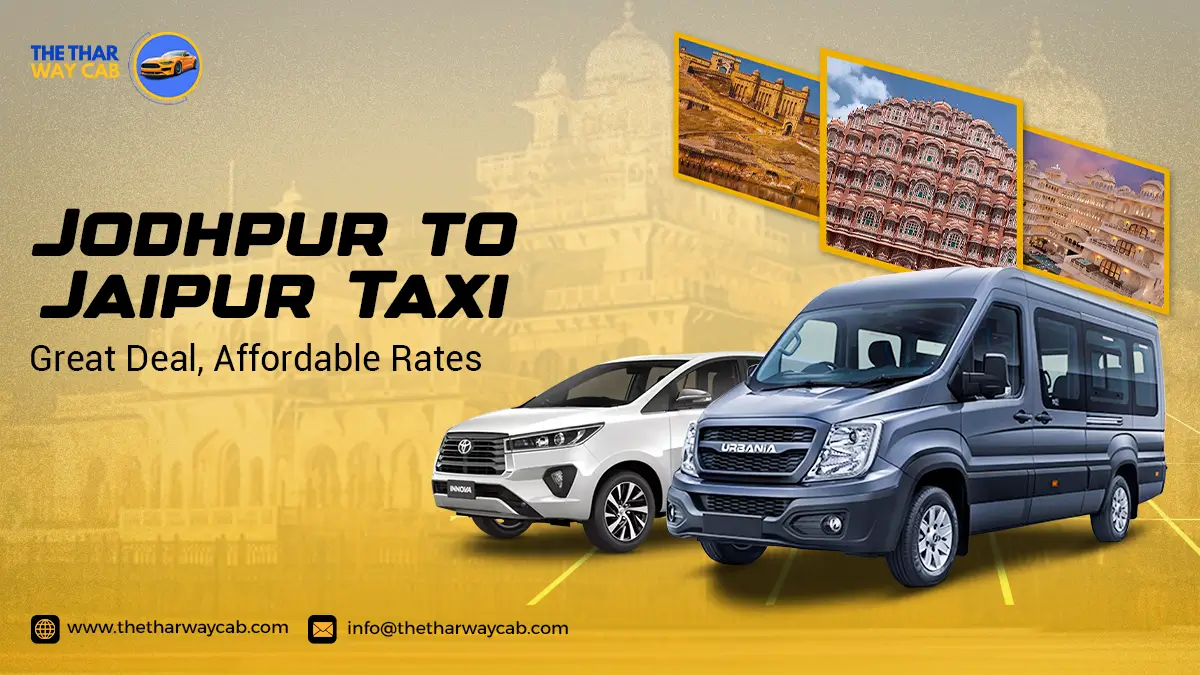 Jodhpur to Jaipur Taxi