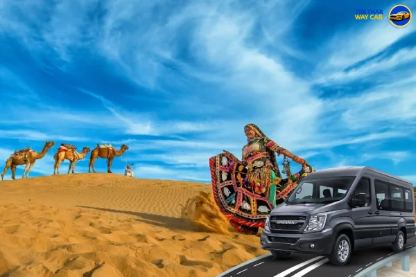 Jaisalmer to Sam Sand Dunes by Urbania Van